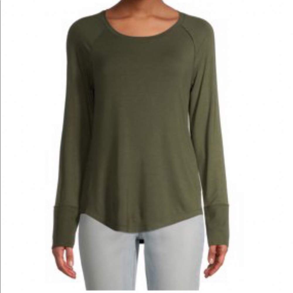NO BOUNDARIES LS RAGLAN ELEVATED TEE